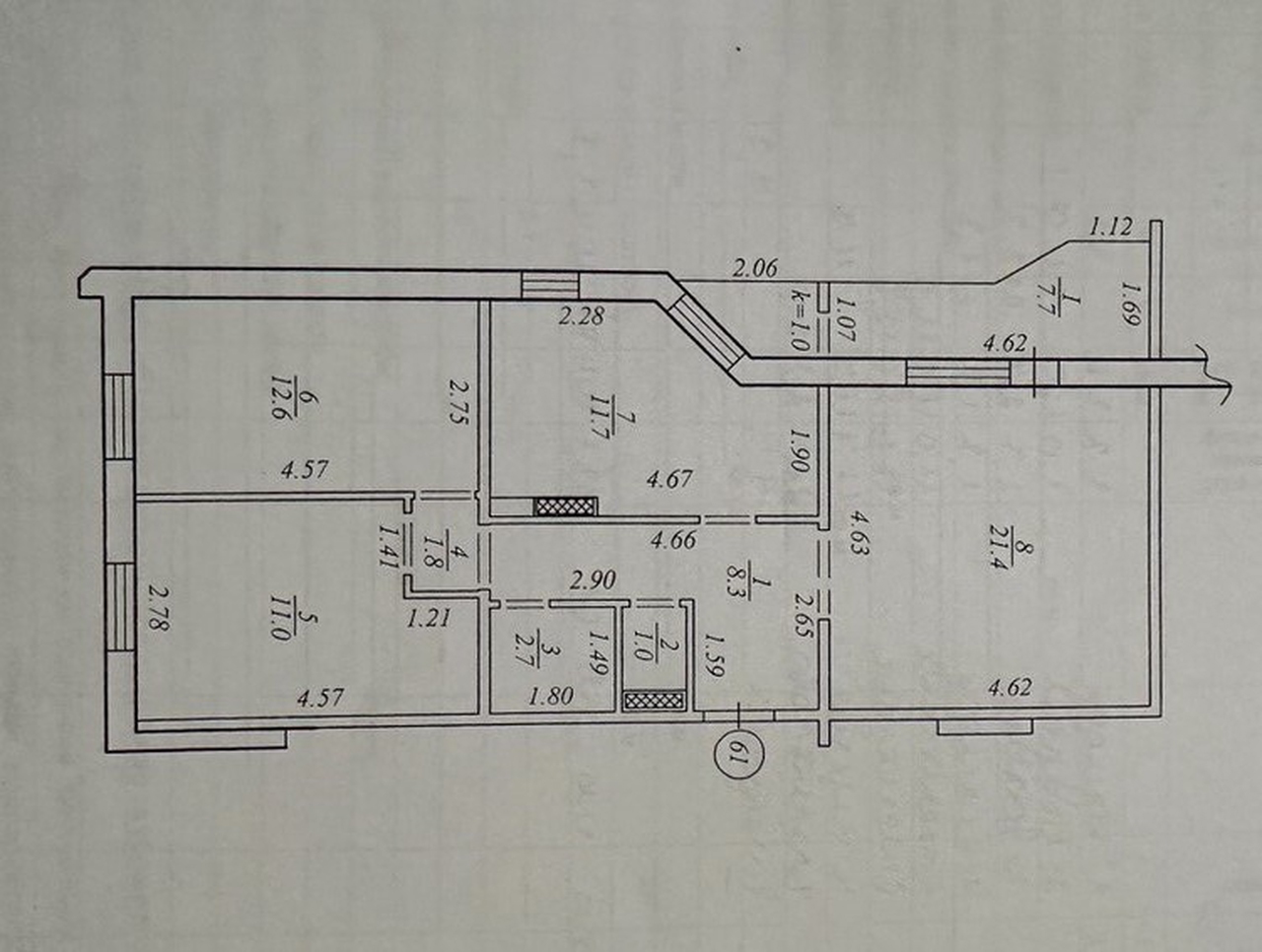 Продаж 3-кімнатної квартири 78 м², Миру просп., 3