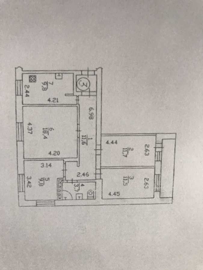 Продажа 4-комнатной квартиры 80 м², Академика Навашина ул., 11