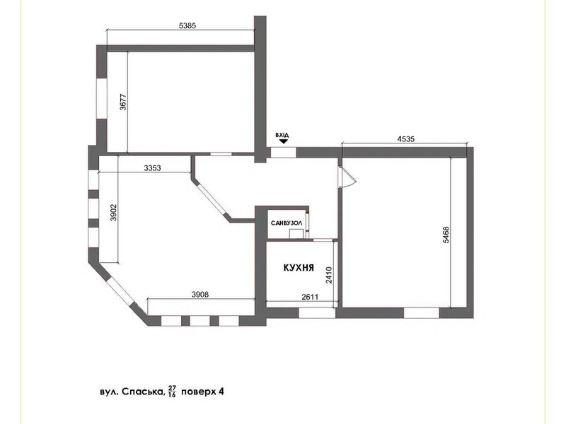 Аренда офиса 90 м², Спасская ул., вул.27/16
