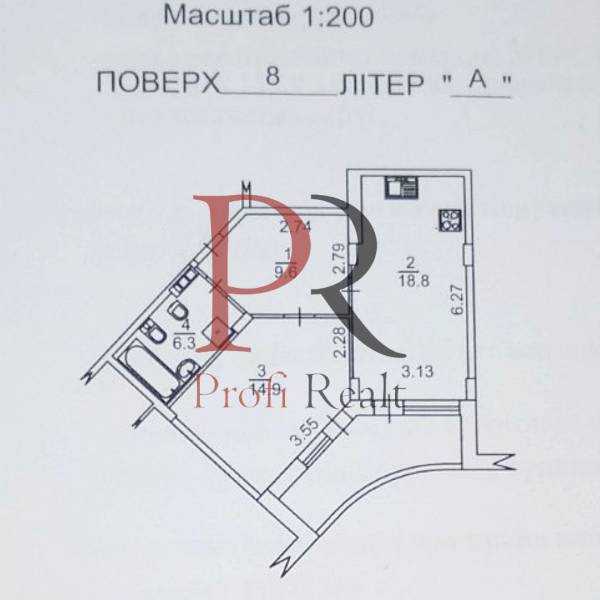 Продажа 1-комнатной квартиры 54 м², Вышгородская ул., 45/4