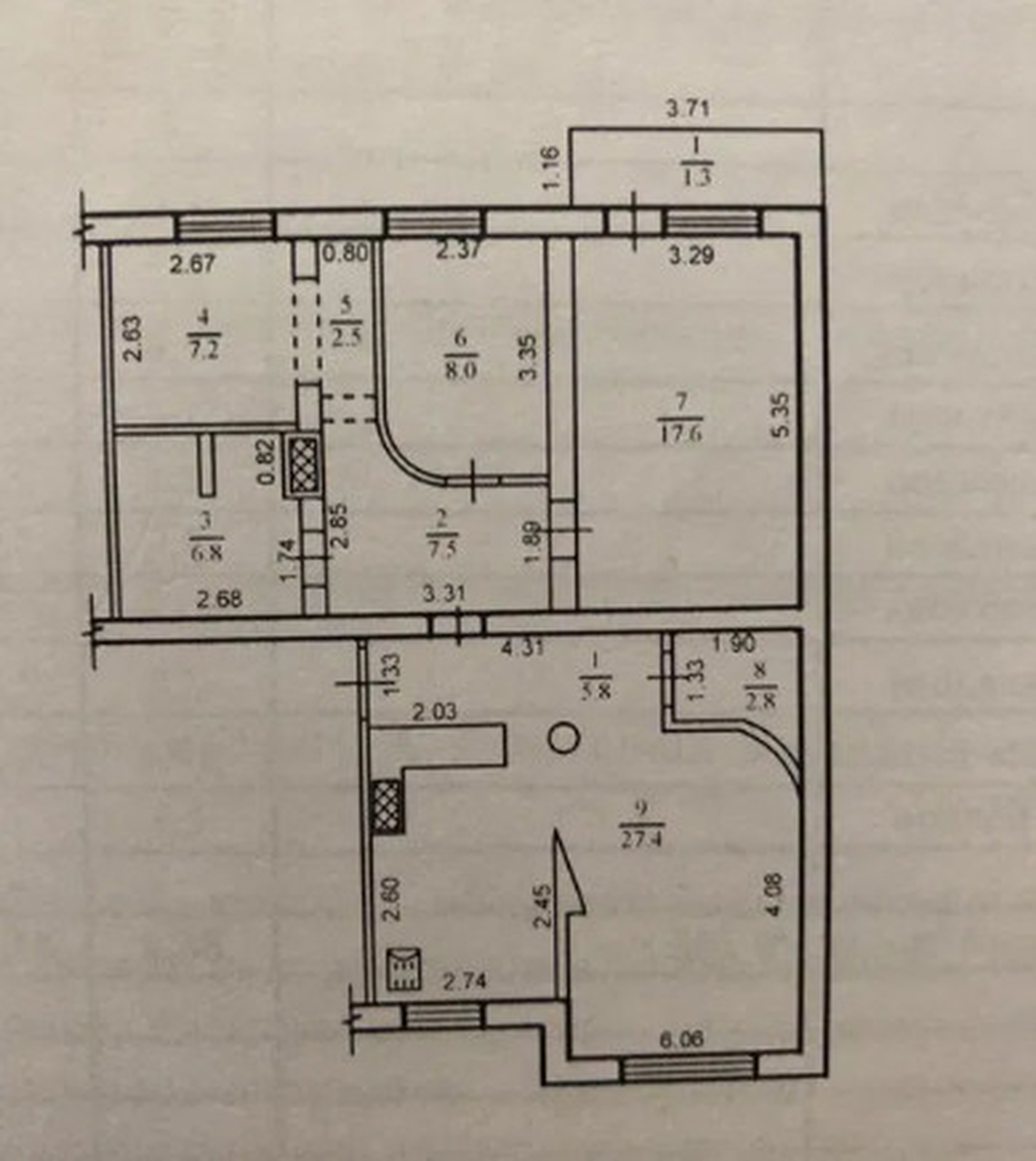 Продажа 4-комнатной квартиры 87 м², Шолохова ул., 25