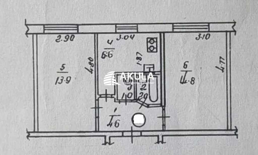 Продаж 2-кімнатної квартири 43 м², Академіка Туполєва вул.