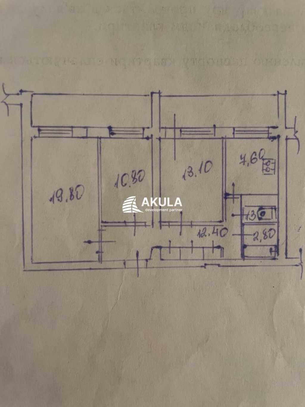 Продаж 3-кімнатної квартири 77 м², Чоколівський бул.