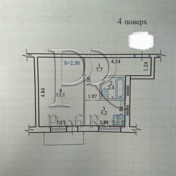 Продажа 1-комнатной квартиры 31 м², Харьковское шоссе, 21