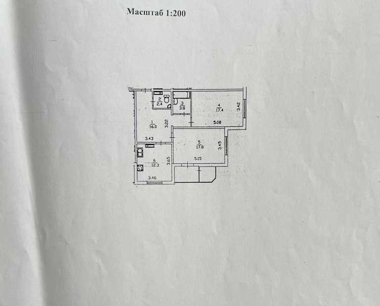 Продажа 2-комнатной квартиры 73 м², Краковская ул., 13В