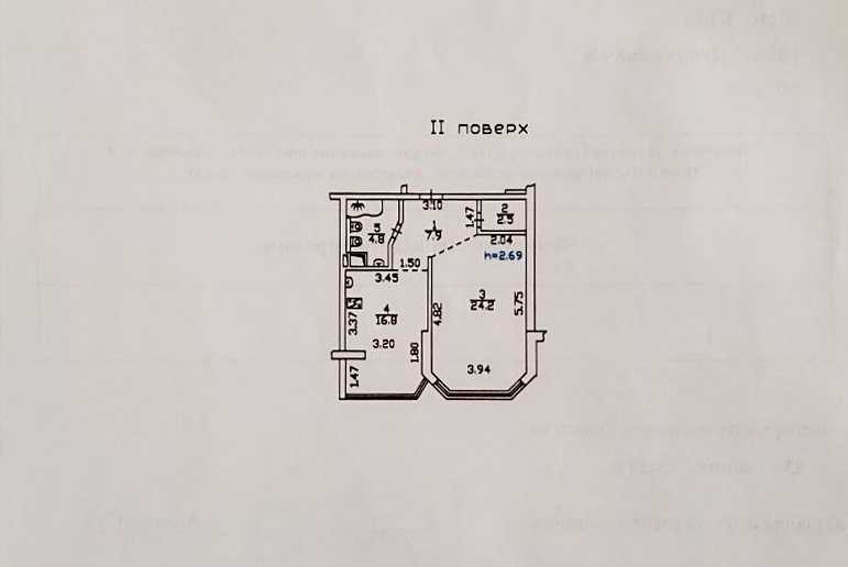 Продажа 1-комнатной квартиры 56 м², Градинская ул., 9