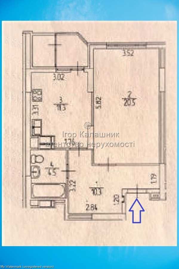 Продажа 1-комнатной квартиры 50.1 м², Николая Закревского ул., 42А