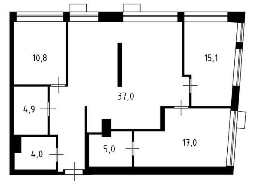 Продаж 4-кімнатної квартири 100 м², Зарічна вул., 4 К1