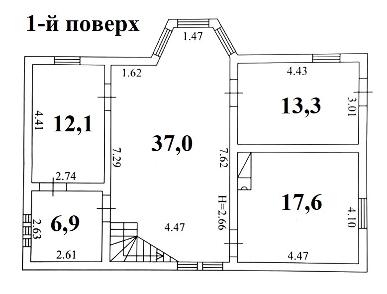 Продаж будинку 252 м², Соборна вул., 21