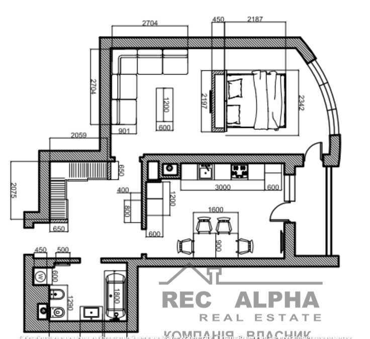 Продаж 1-кімнатної квартири 65 м², Генерала Шаповала вул., 2