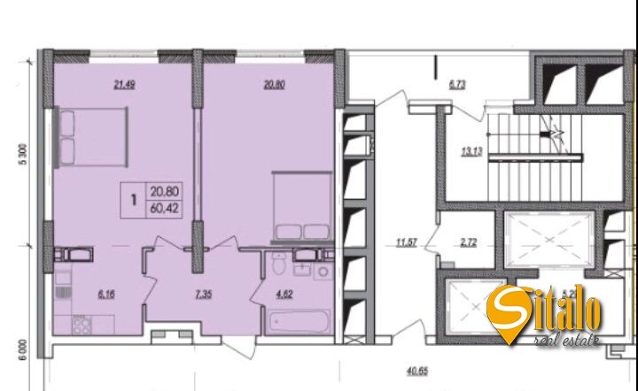 Продаж 2-кімнатної квартири 60 м², Миколи Бажана просп., 17