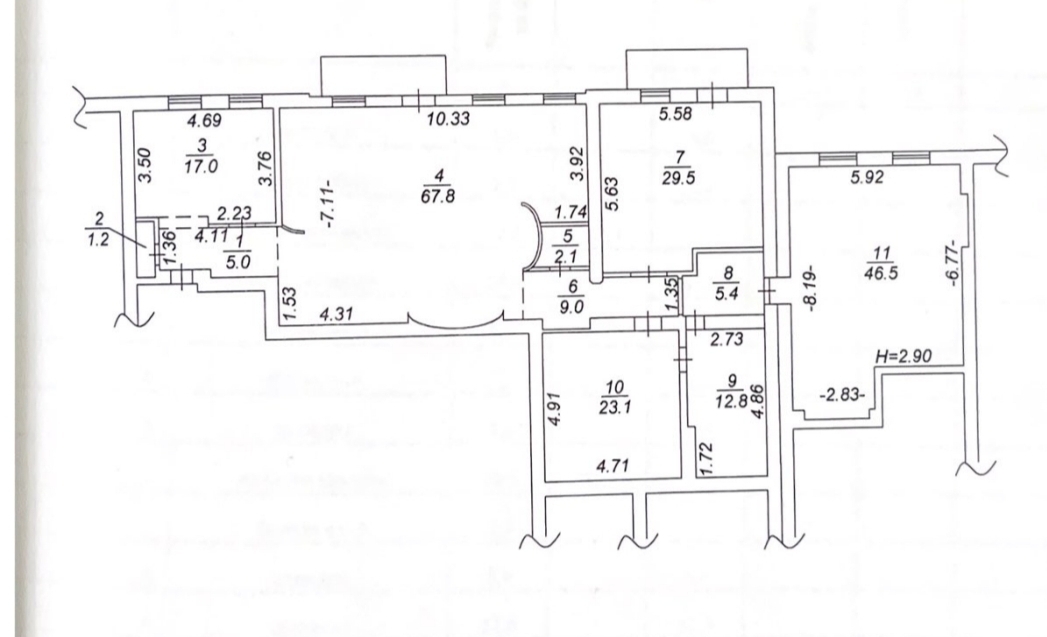 Продаж 5-кімнатної квартири 222 м², Малопідвальна вул., 12/10