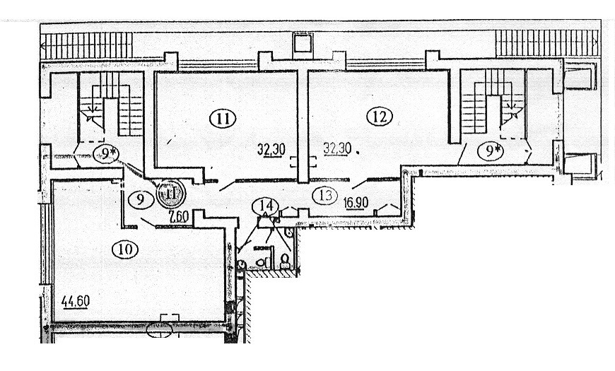 Аренда офиса 140 м², Краковская ул., 15/17