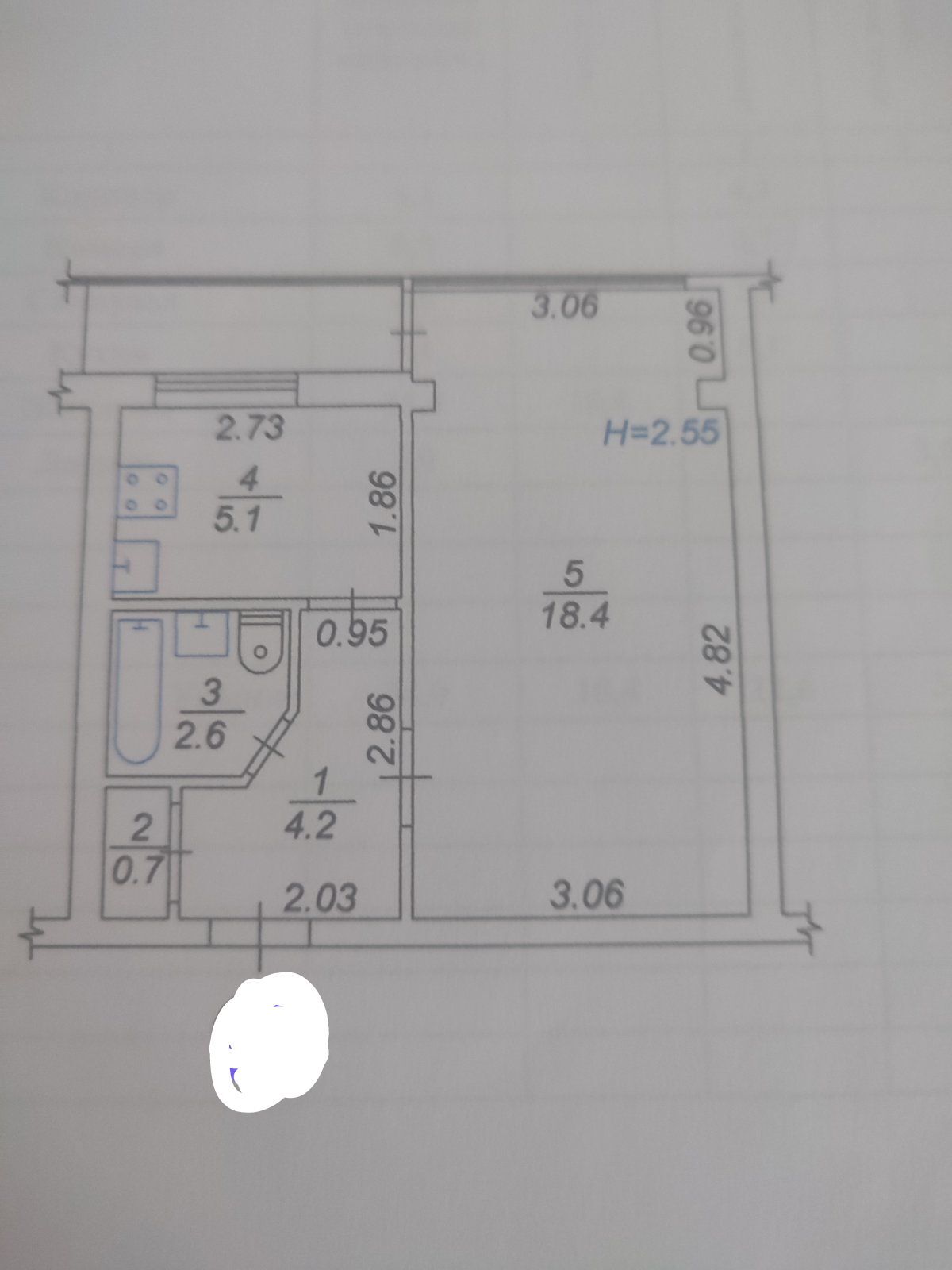 Продаж 1-кімнатної квартири 34 м², Гоголя вул., 58