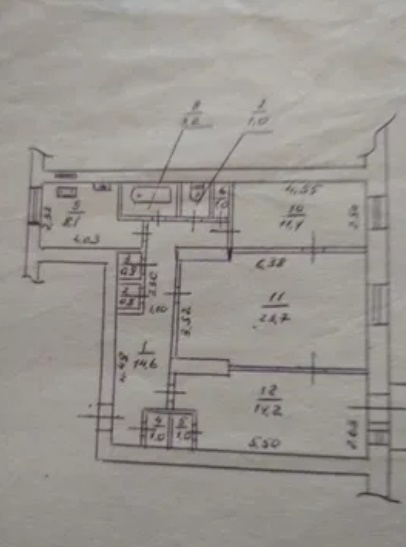 Продажа 3-комнатной квартиры 82 м², Ивана Мазепы просп.