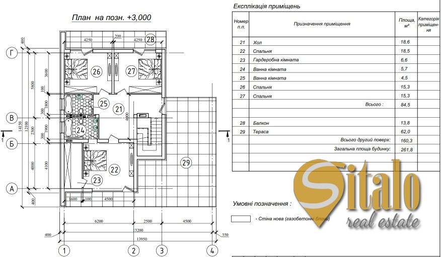 Продажа дома 261 м², 3-я Озерная ул.