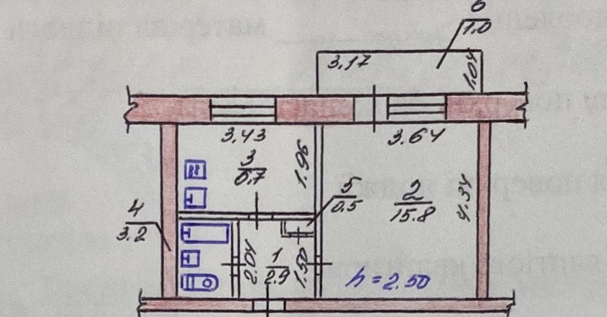 Продажа 1-комнатной квартиры 30 м², Озерная ул.