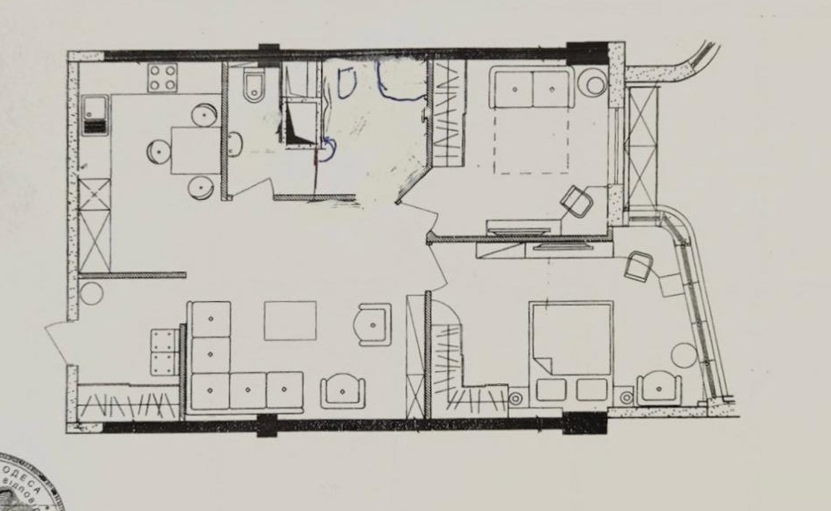 Продажа 2-комнатной квартиры 71 м², Генуэзская ул., 5/2