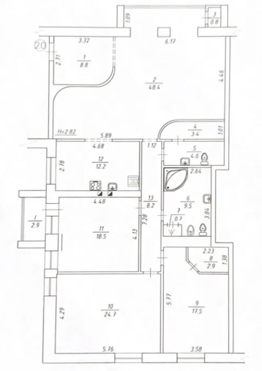 Продаж 4-кімнатної квартири 162 м², Героїв Крут вул.