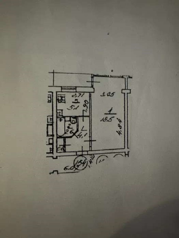 Продаж 1-кімнатної квартири 32 м², Амвросія Бучми вул., 7