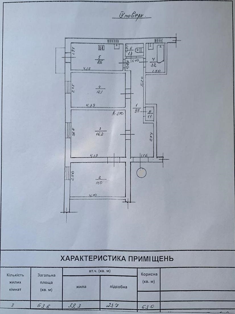 Продажа 3-комнатной квартиры 64 м², Пастера ул., 21