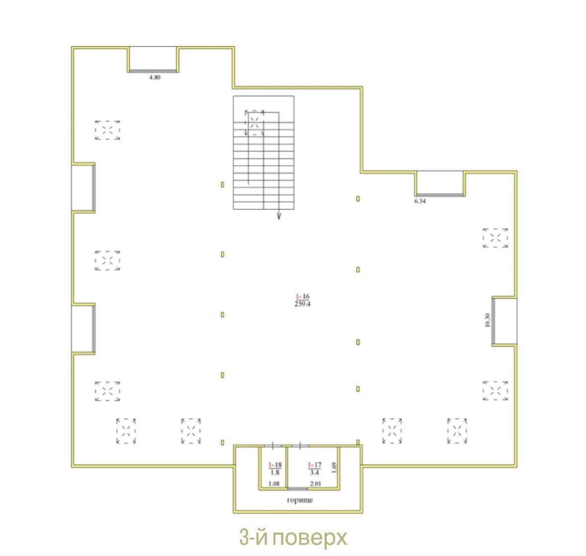 Аренда офиса 468 м², Гагарина просп.