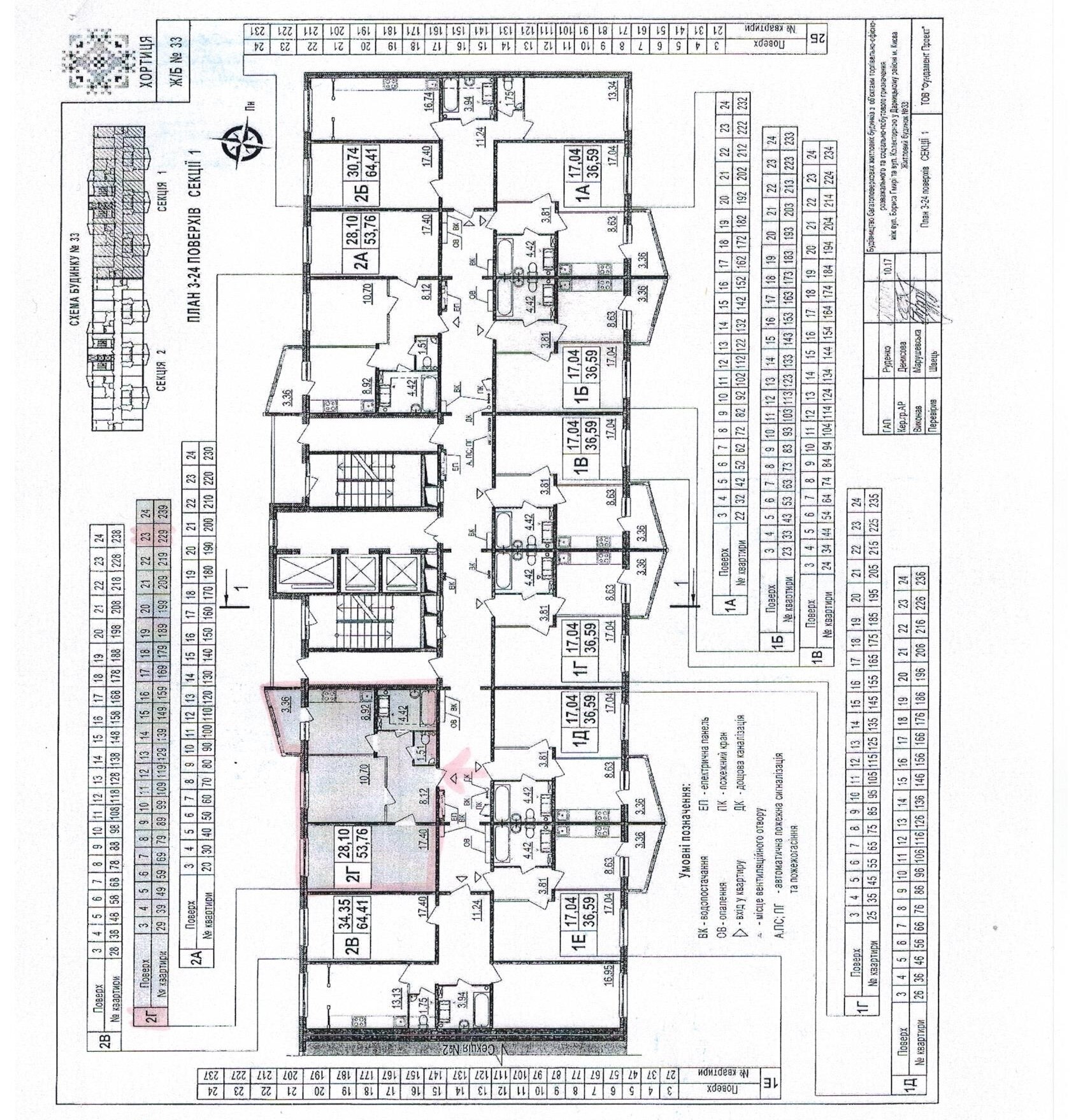 Продажа 2-комнатной квартиры 53.76 м², ЖМ Патриотика, ДОМ 33 (ЖД ХОРТИЦА)