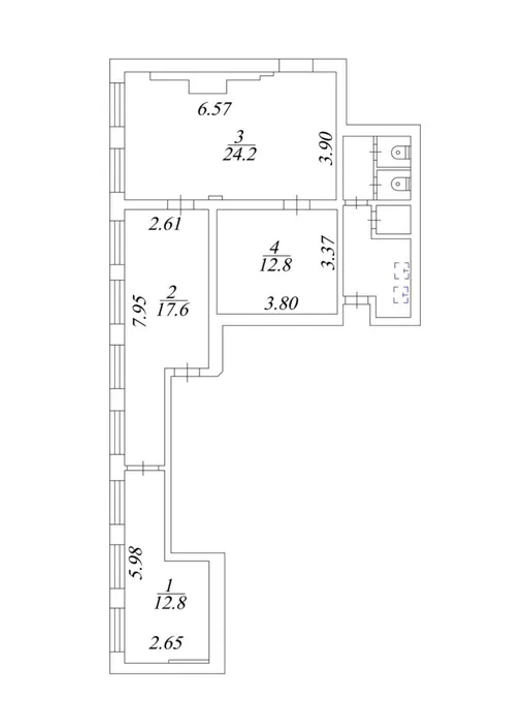 Оренда офісу 70 м², Межигірська вул., 87