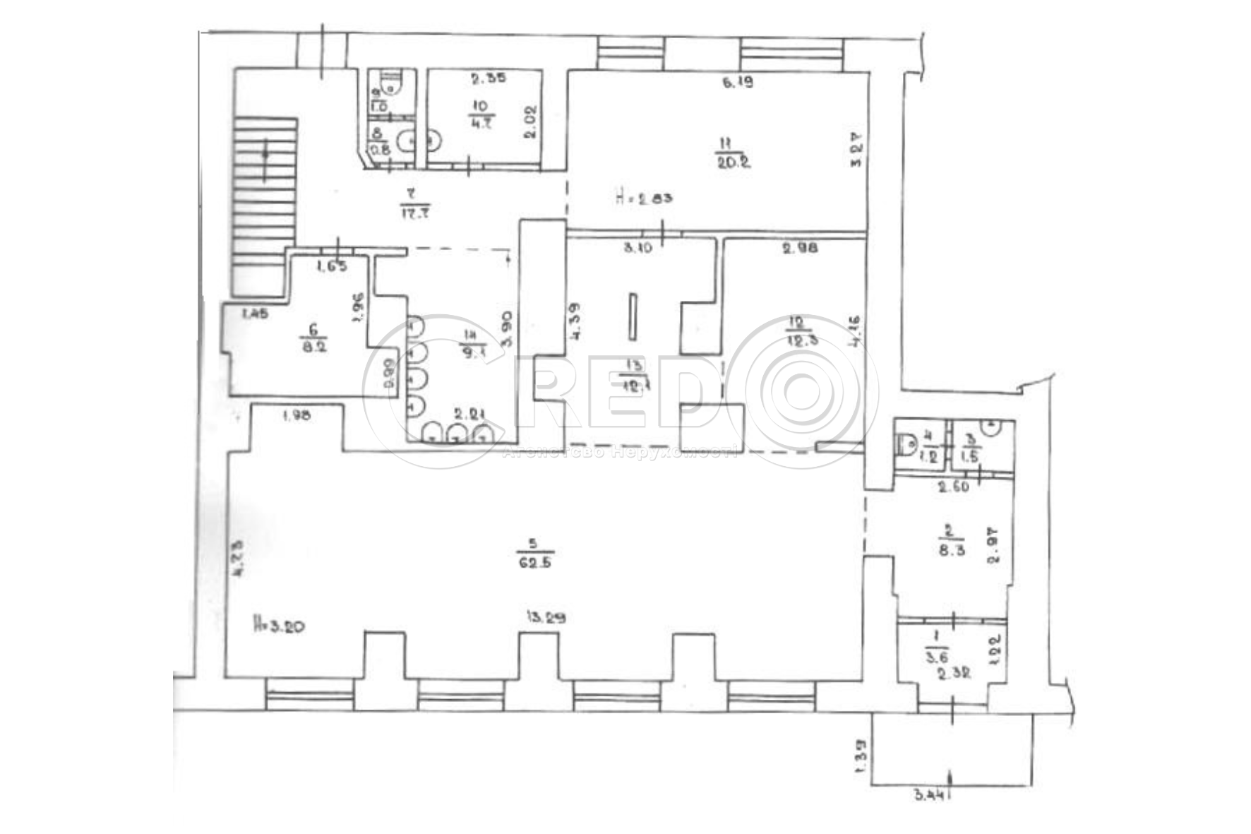 Продаж торговельного приміщення 227.8 м², Металлургов просп.
