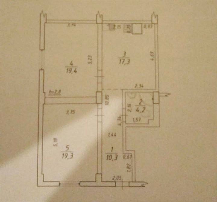 Продаж 2-кімнатної квартири 71 м², Фабрична вул.