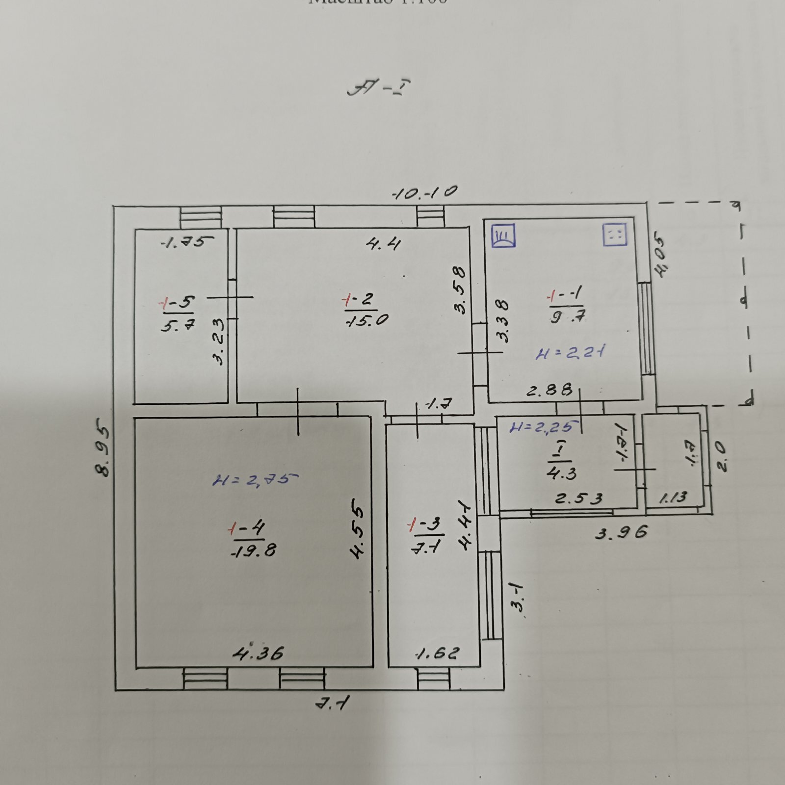 Продаж будинку 63 м²