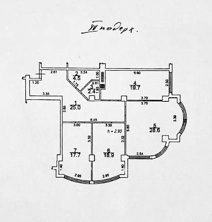 Продажа 3-комнатной квартиры 117 м², Французский бул., 22