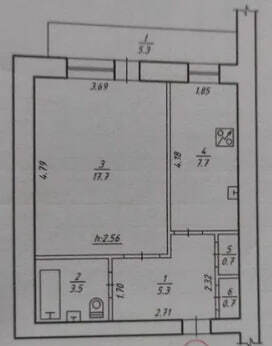 Продаж 1-кімнатної квартири 40.9 м², Доктора Зиновія Красовицького пров.