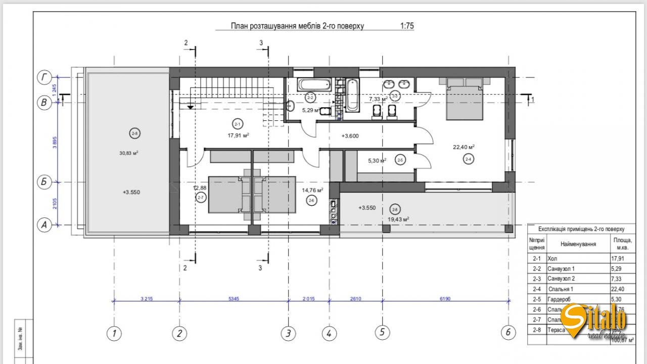 Продажа дома 207 м², 1-я Озерная ул.