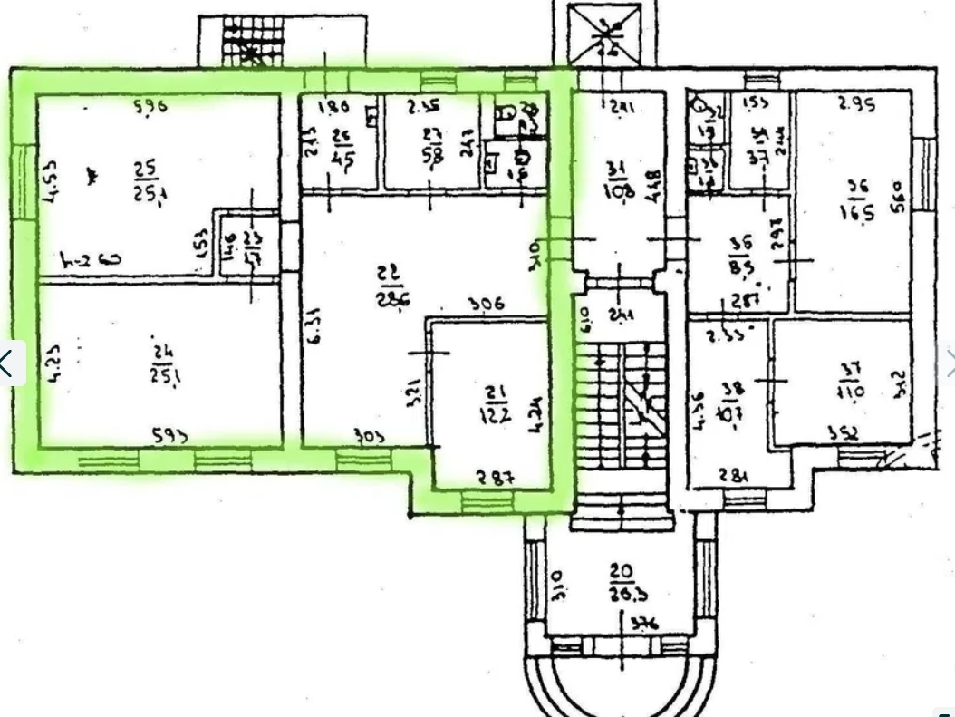 Аренда офиса 106 м², Жуковского ул.