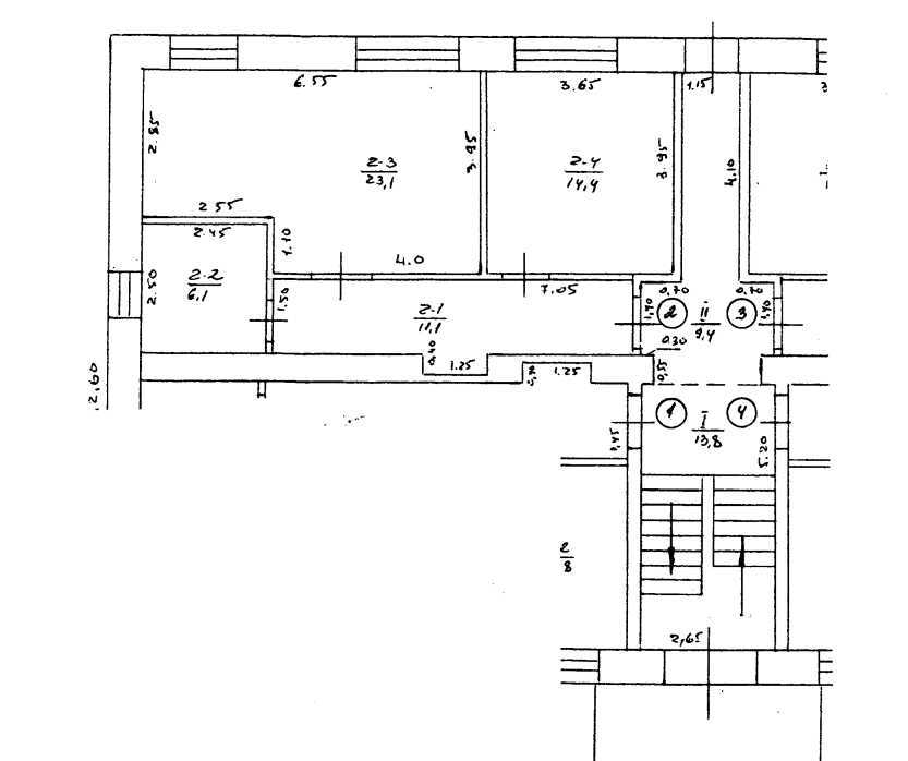 Продаж 2-кімнатної квартири 57.6 м², Слободская, 108а