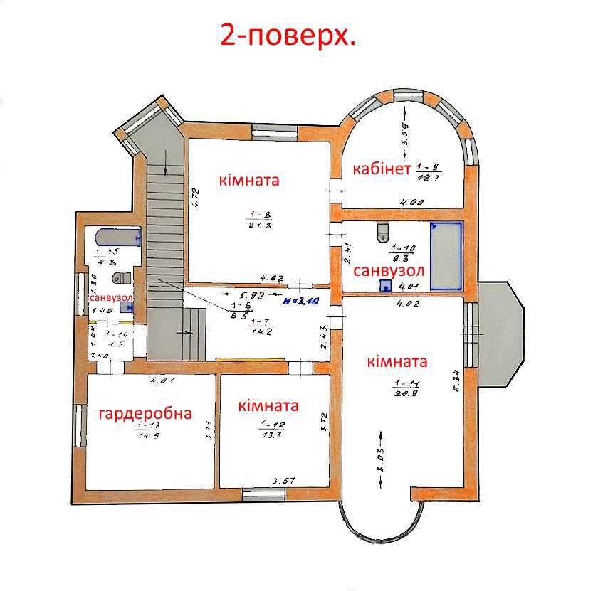 Продажа дома 254.5 м², лесная