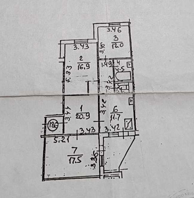 Продажа 3-комнатной квартиры 88 м², Петра Григоренко просп., 3А