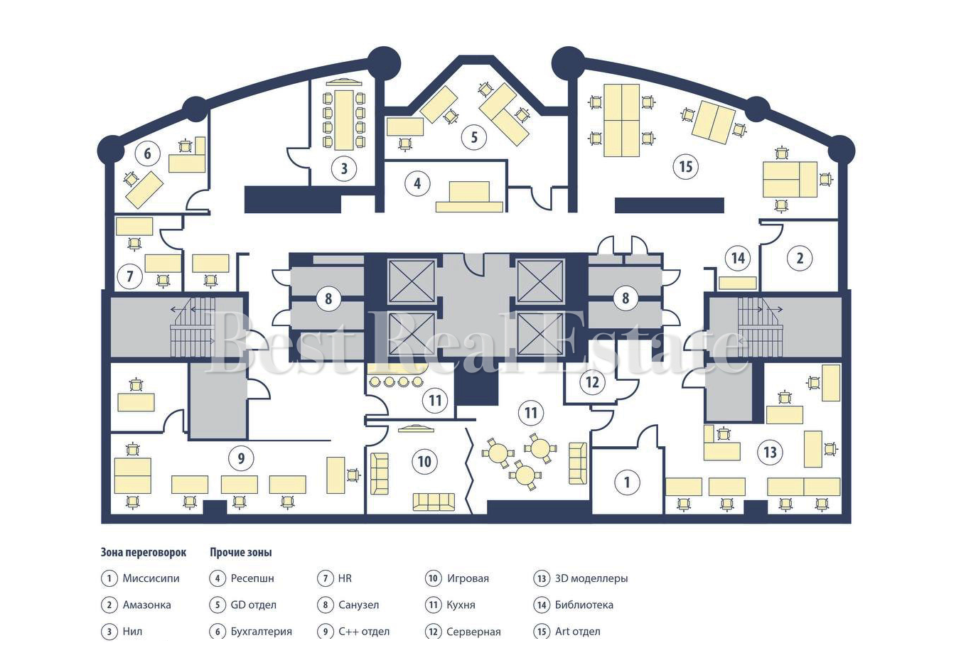 Оренда офісу 450.4 м², Кловський узвіз, 7А