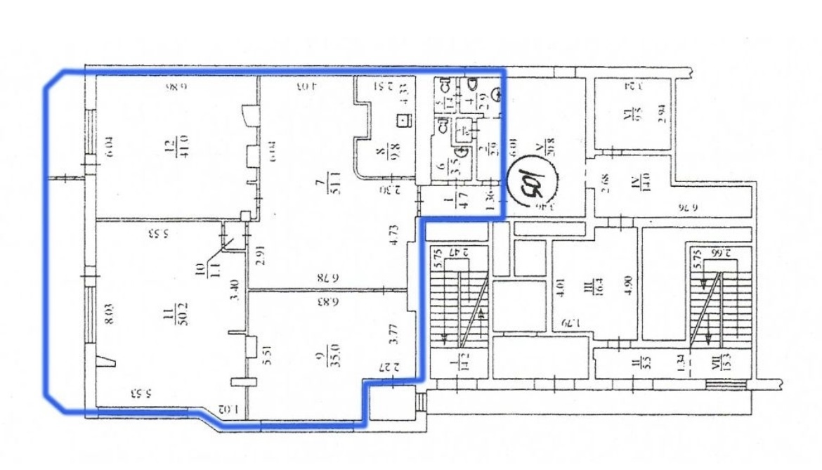 Аренда офиса 205 м², Ларисы Руденко ул., 6А