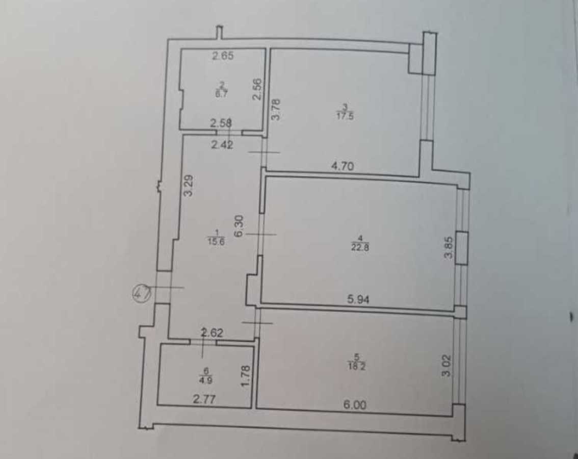 Продажа 2-комнатной квартиры 85.7 м², Тараса Шевченко ул., 65