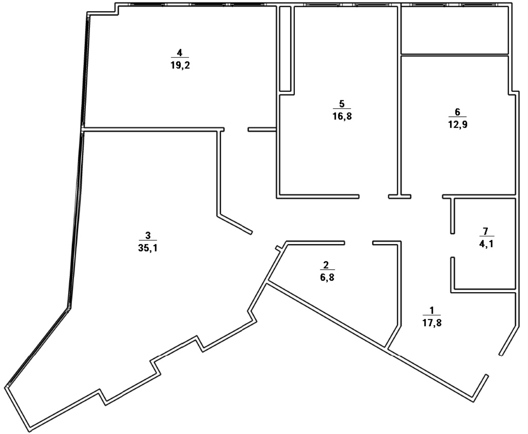 Продажа 4-комнатной квартиры 117 м², Победы просп., 11