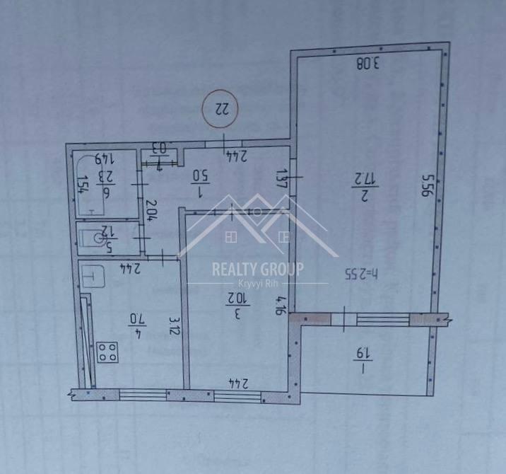 Продажа 2-комнатной квартиры 45 м², Содружества ул.