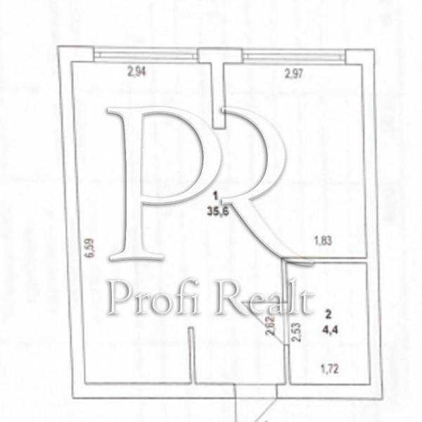 Продажа 1-комнатной квартиры 40 м², Комарова Космонавта, 15А