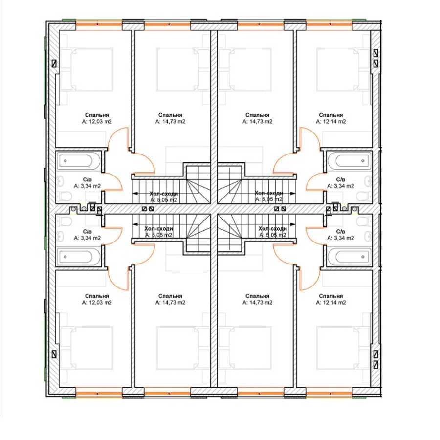 Продажа 3-комнатной квартиры 71 м², Озерная ул., 56