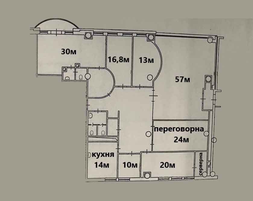 Оренда офісу 150 м², Саксаганського вул., 120