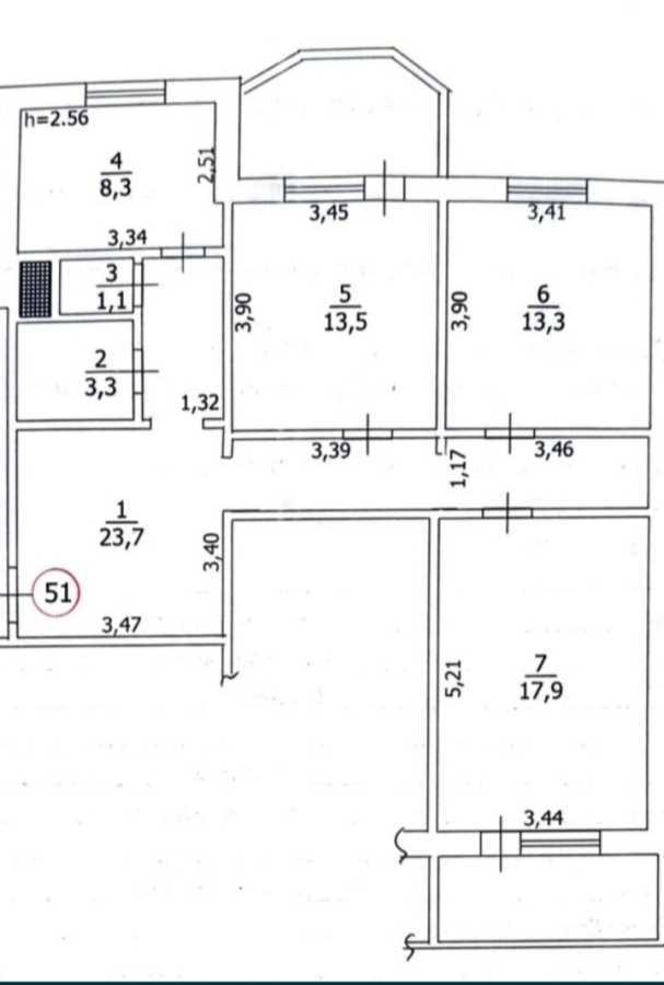 Продажа 3-комнатной квартиры 90 м², Владимира Момота ул., 40