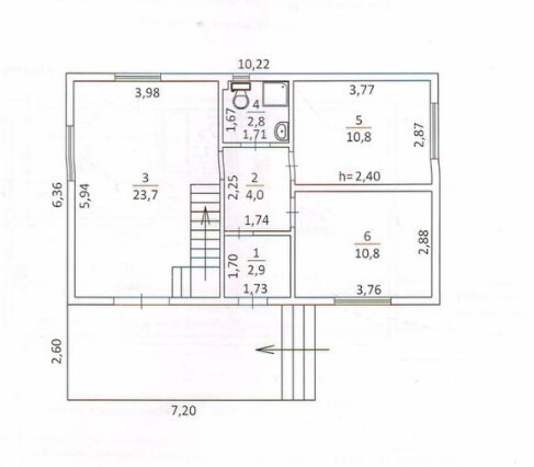 Продаж будинку 89 м²