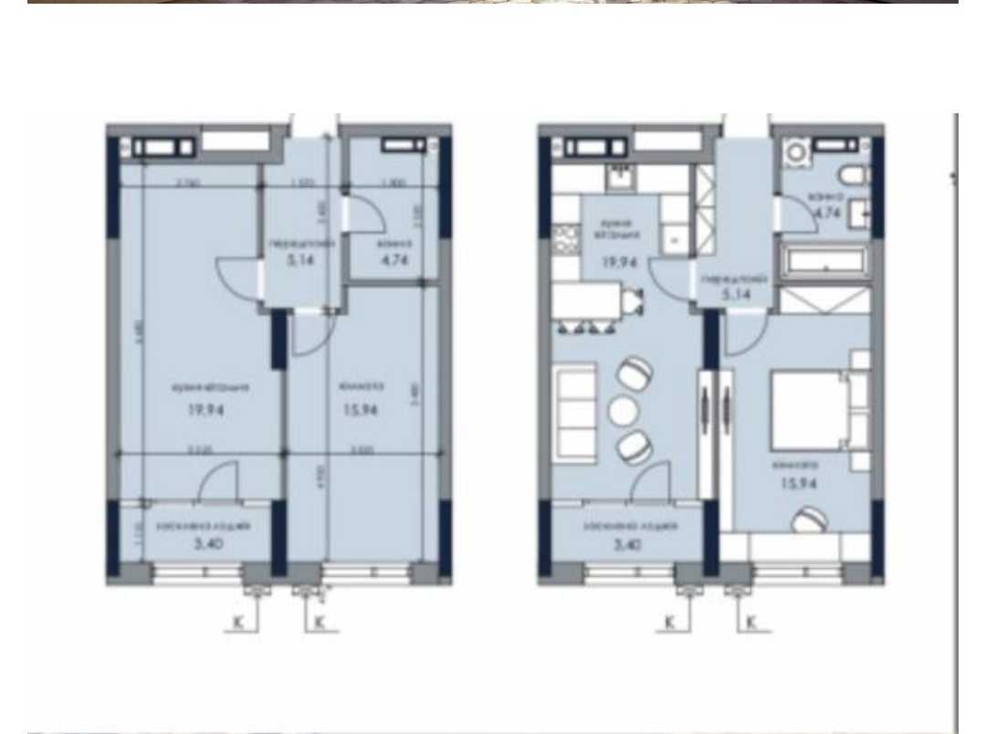 Продажа 1-комнатной квартиры 48 м², Генерала Жмаченко ул., 26