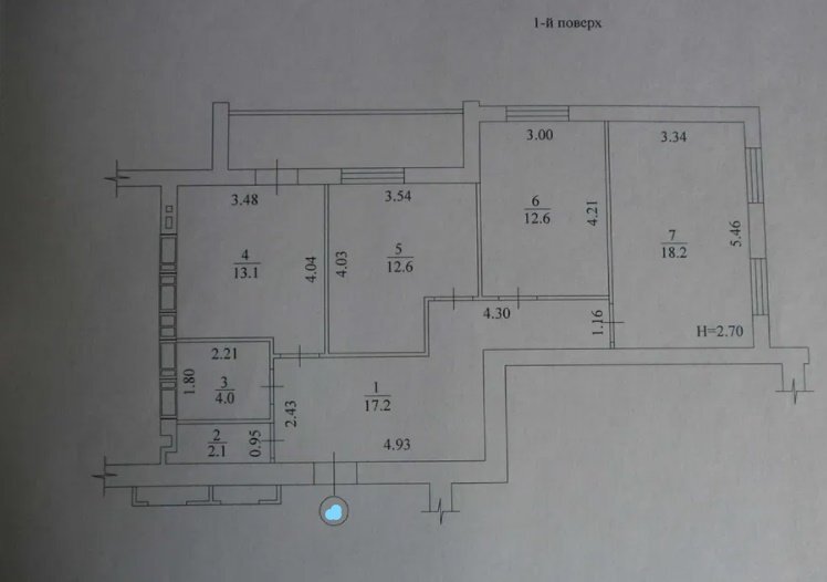 Продажа 3-комнатной квартиры 86 м²